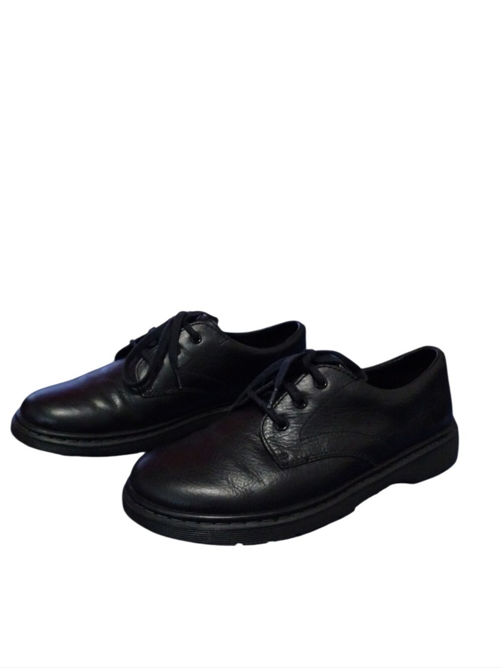 Dr Martens Andre Shoes Oxford 3 Eye Soft Wair Black Leather Men's 9 Grunge